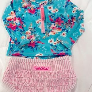Ruffle butts- baby swimsuit